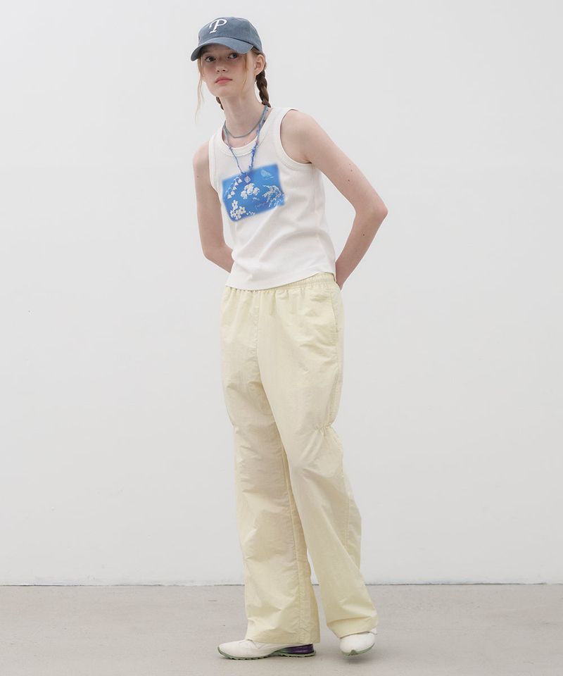 Wildflower Tank Top - White