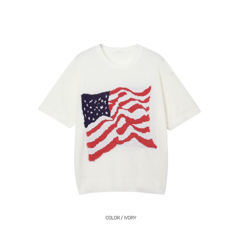 CM - USA Flag Knitwear (4 colors)