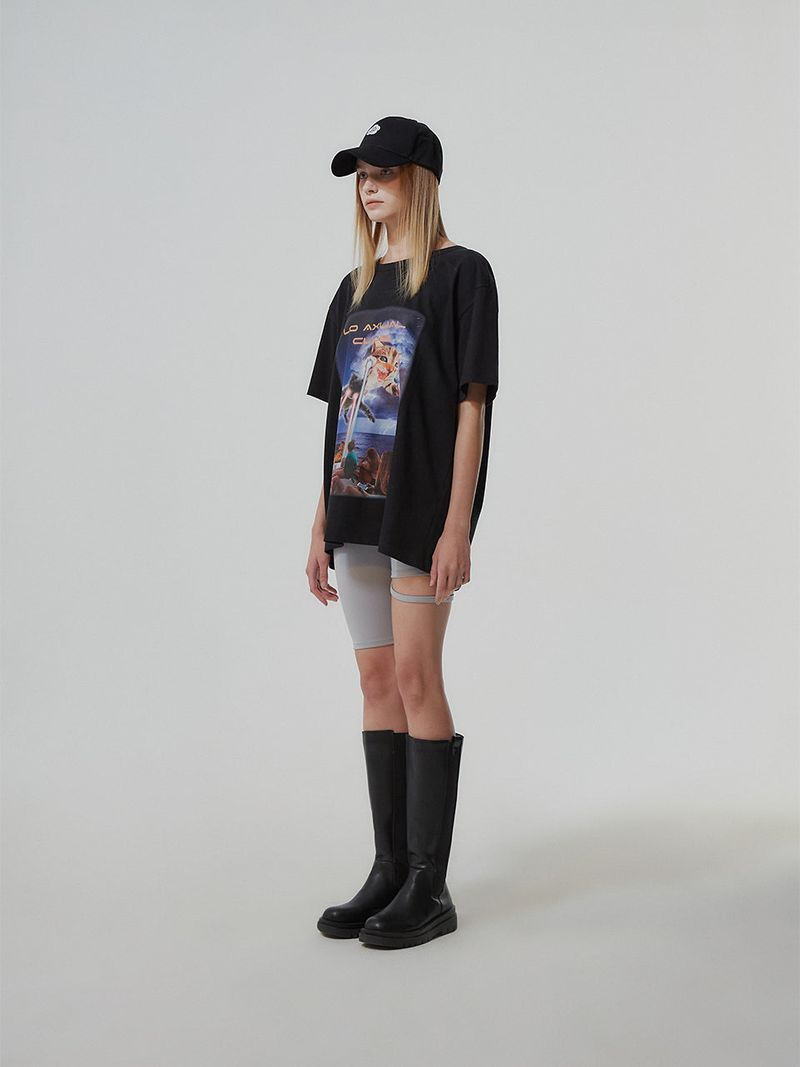 OVERFITTED CLUB T-SHIRT_BLACK