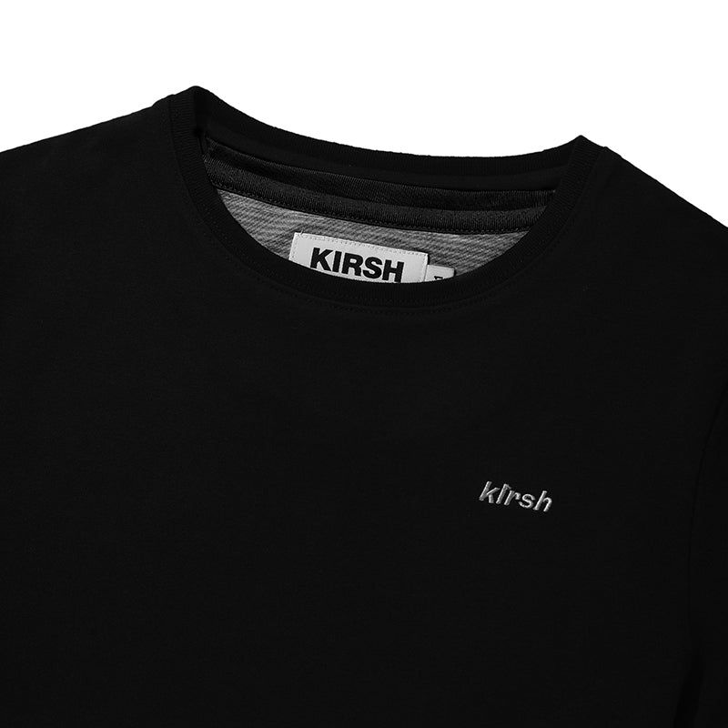 STRIPE LAYERED T-SHIRT 2PACK [BLACK]