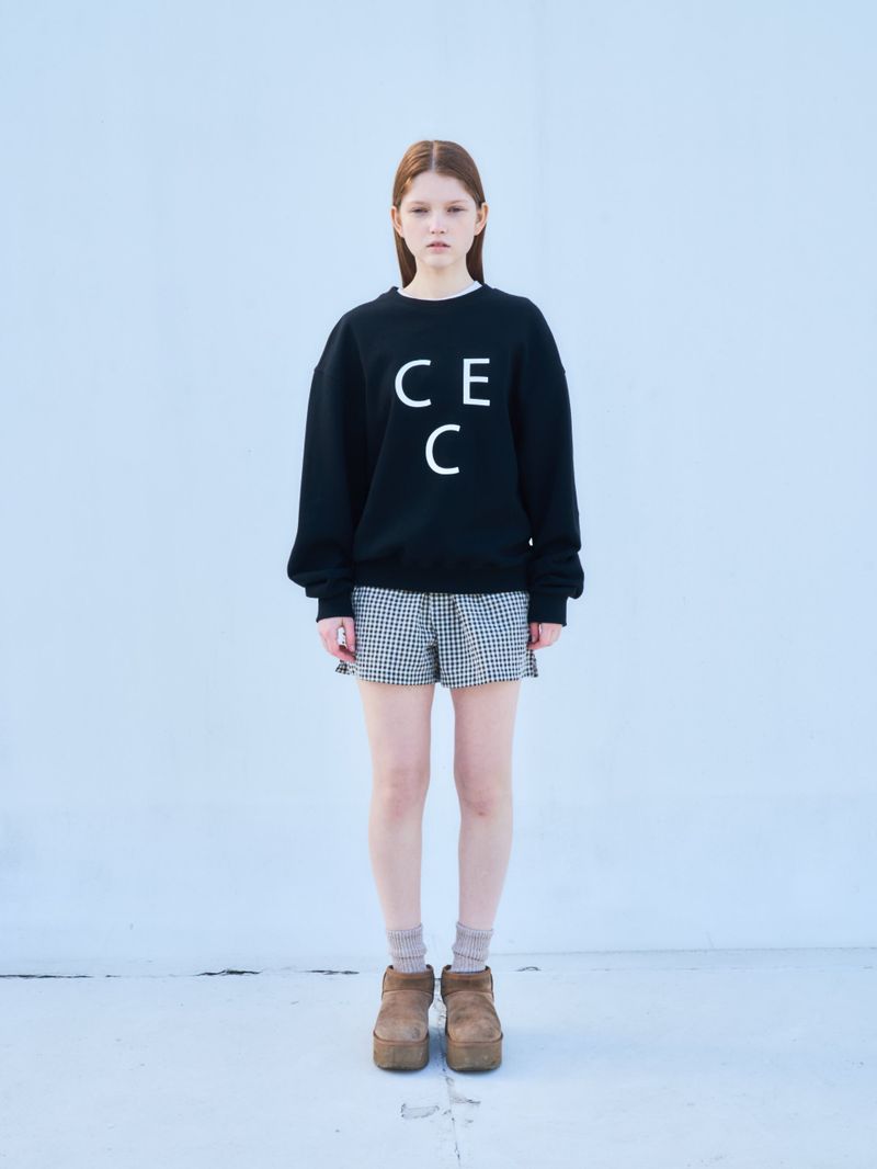 CEC TRIANGLE LOGO SWEATSHIRT(BLACK)