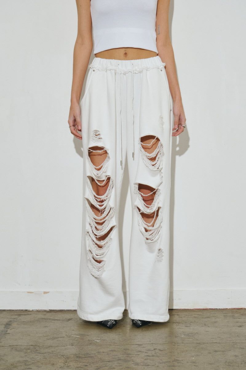 dg england pants (white)