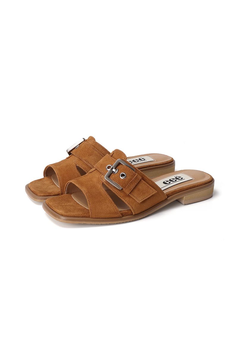 JOY BUCKLE SLIDER_3COLORS
