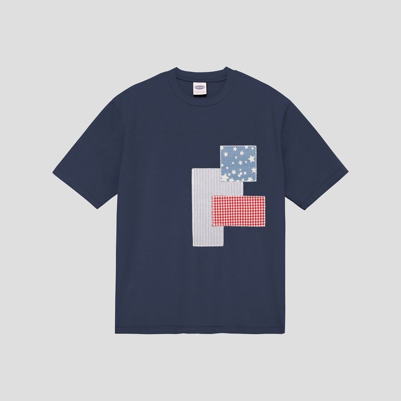 PARAGRAPH（パラグラフ）の「PARAGRAPH PATCH WORK T SHIRT（Tops）」