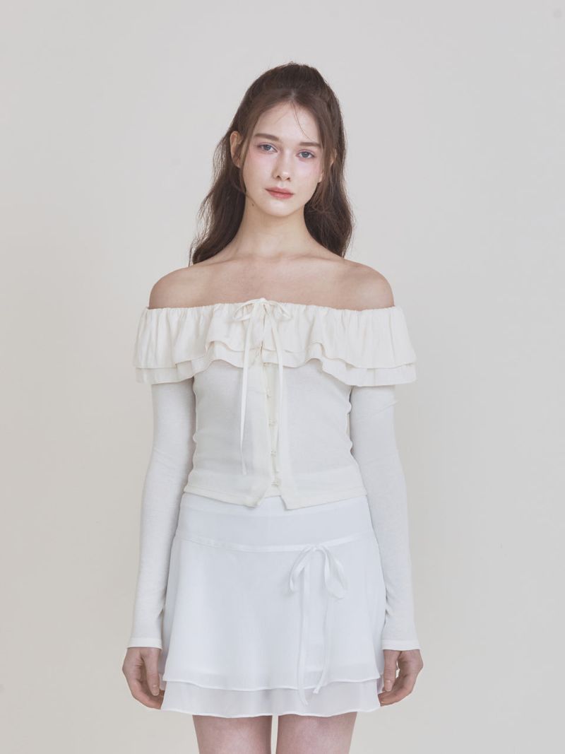 Lina top (Cream)