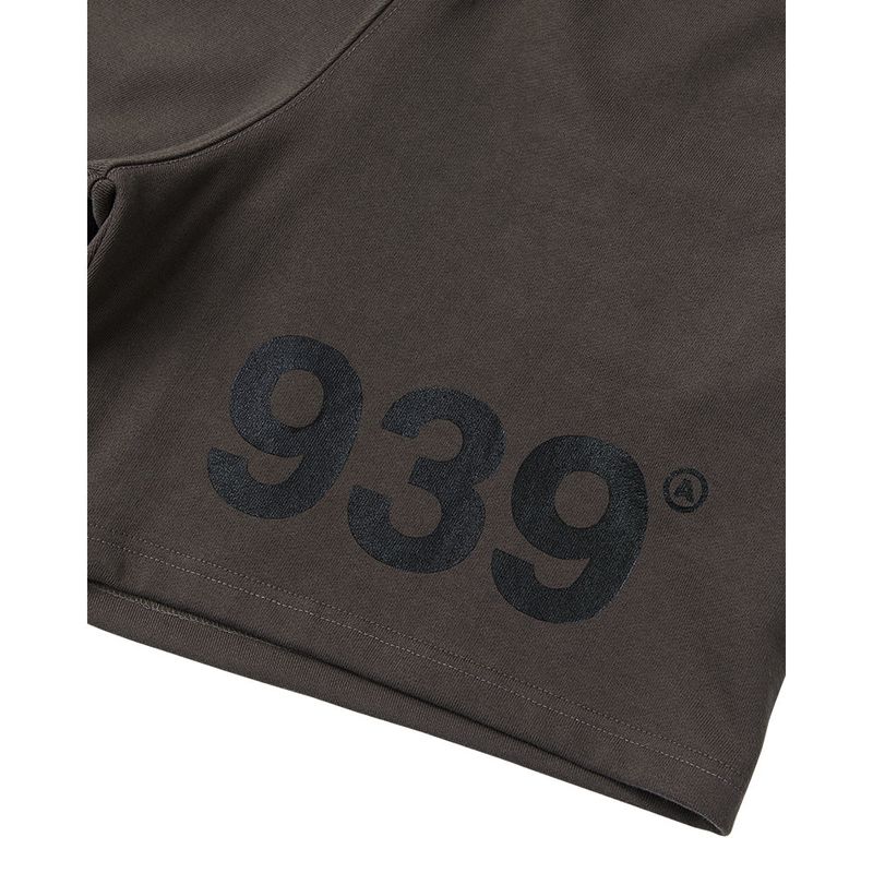 939 LOGO SWEAT SHORTS (DARK GRAY)