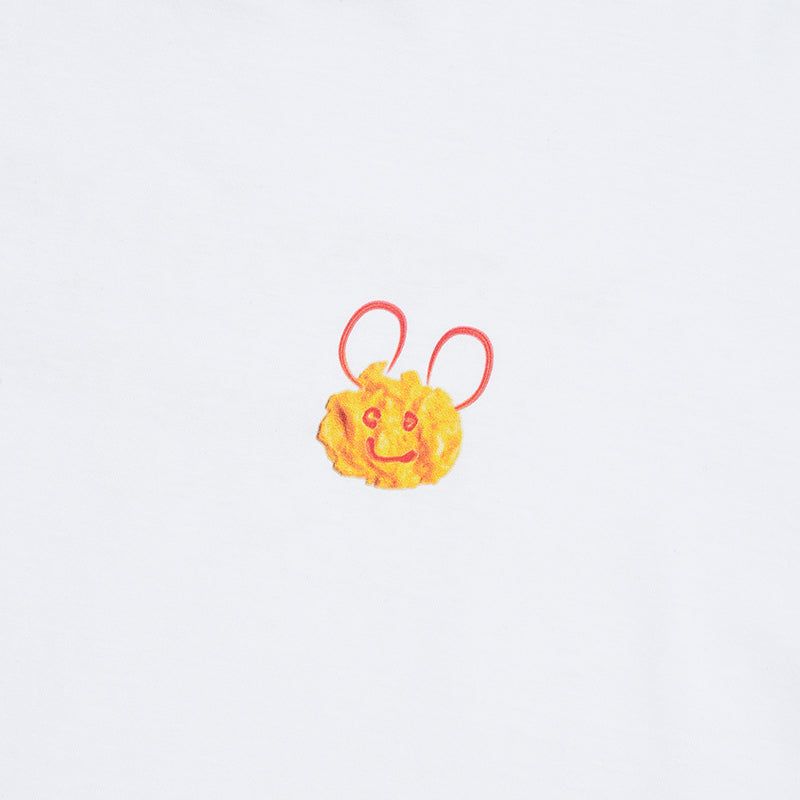 WITTY BUNNY GRAPHIC LONG SLEEVE [WHITE]
