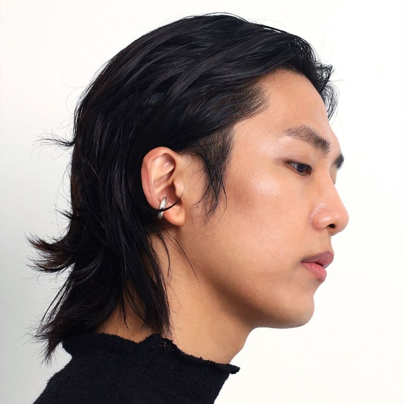 studio HAE（スタジオヘ）の「【MADE】 Men’s line earcuff matt（Accessories）」