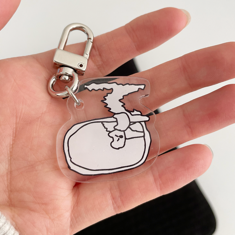 susstore（ソスストア）の「Very angry cat looking in the mirror Key Ring（Toys/Key Holders）」