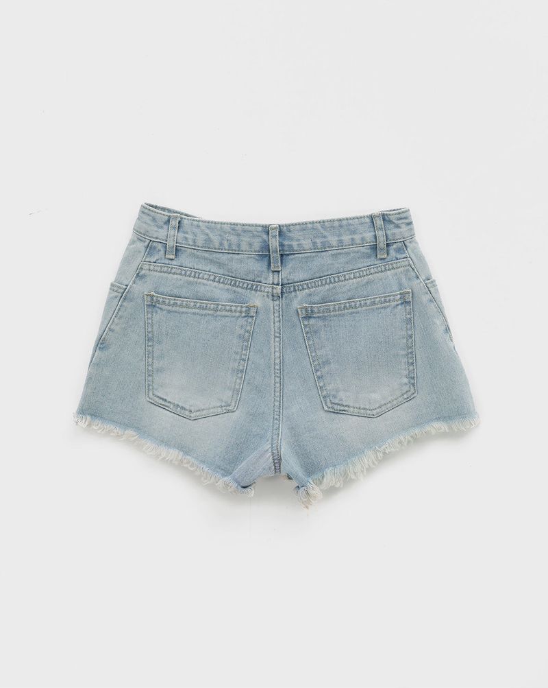 [MADE] Kiesel Damage Denim Short Pants