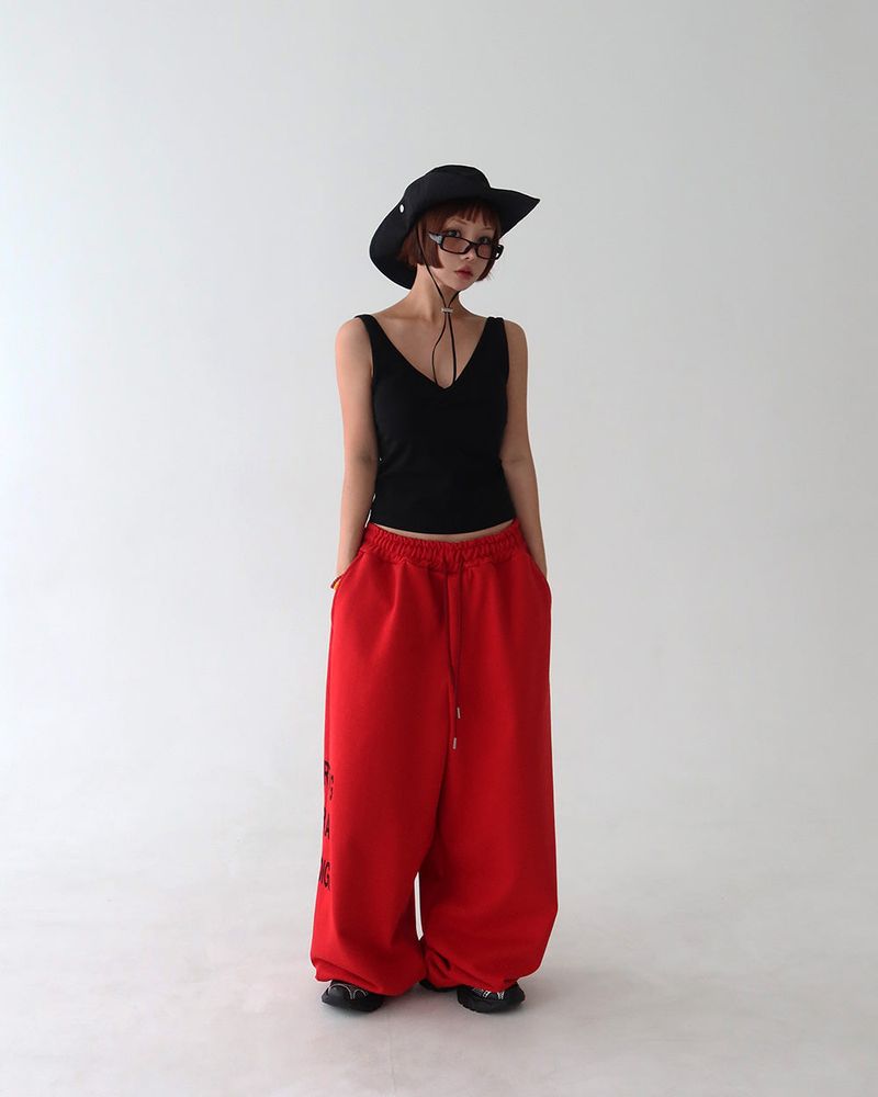 V-neck wrap sleeveless sleeveless shirt