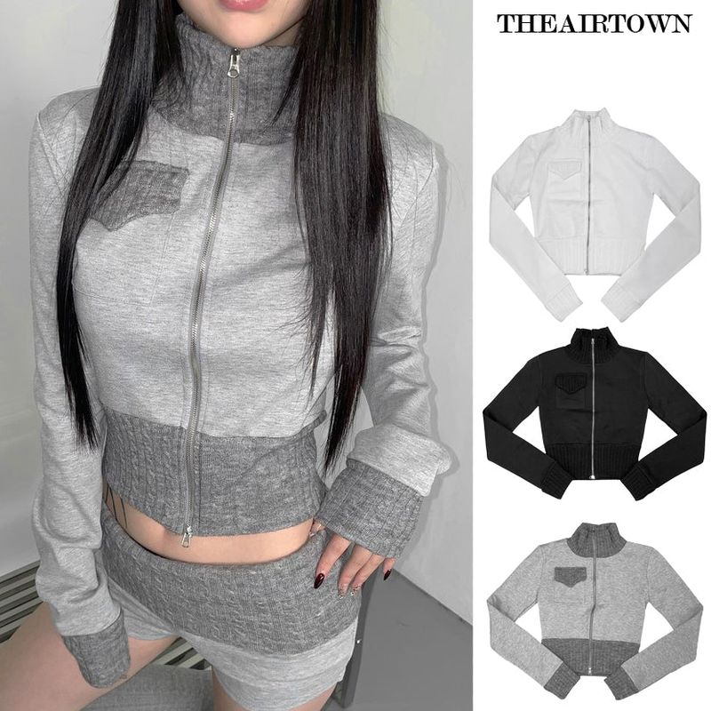 THEAIRTOWN（ザエアータウン）の「 warming zip-up(3 color)（Setup）」