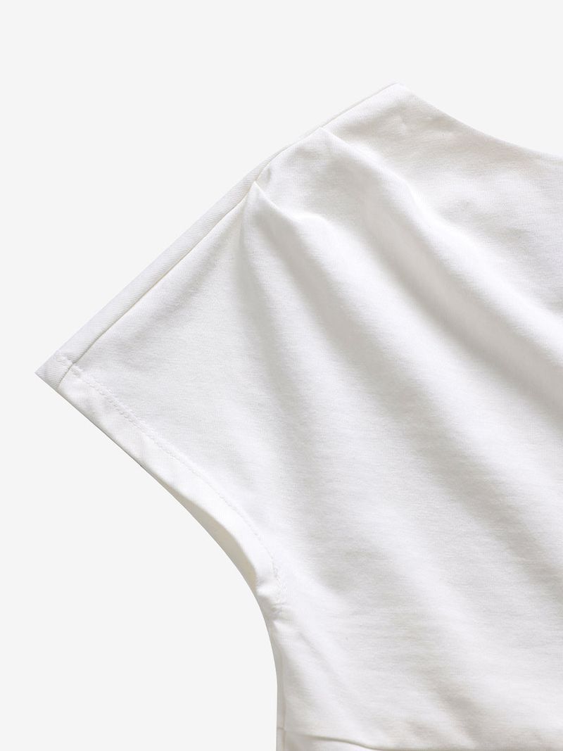 Drape t-shirt (Ivory)