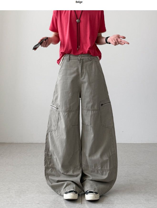 YOURNUS(ユアナス)の「Willy Curved Cargo Pants(Pants)」