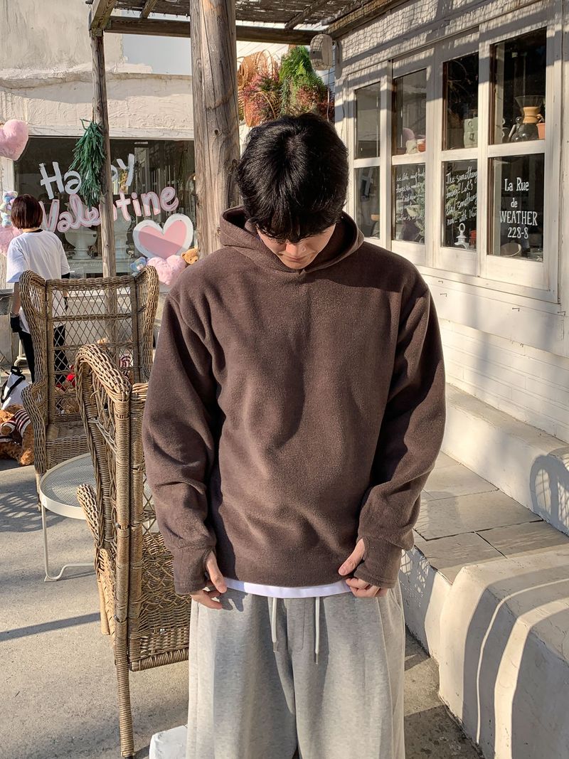  Ched fleece warmer hoodie