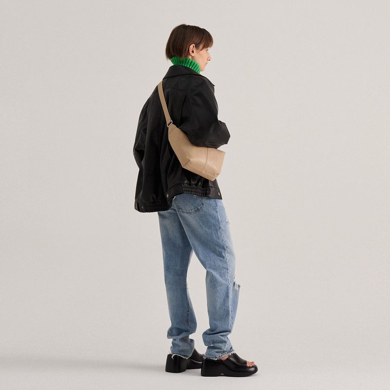 RIDER SLING BAG_BEIGE