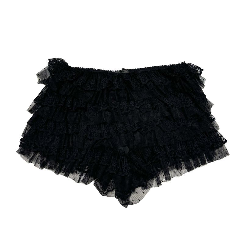 Vanilla lace shorts
