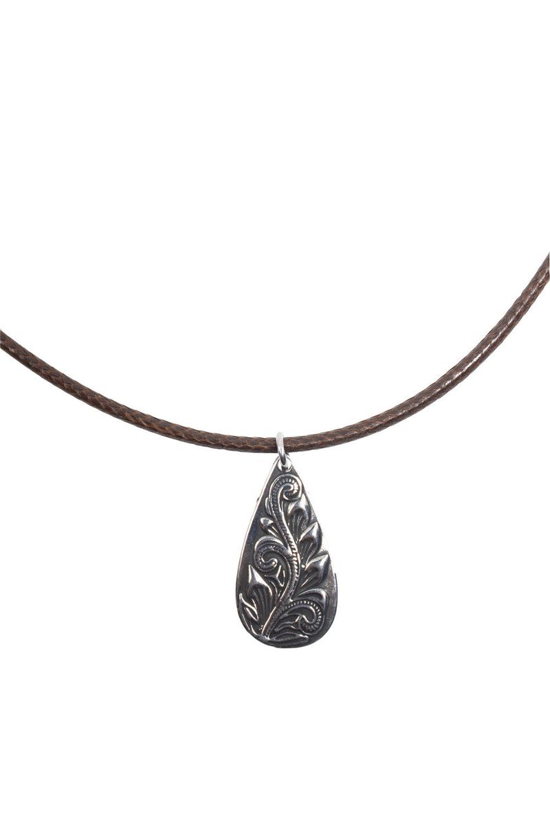 美愛桃源 flower leaf necklace (2-way)
