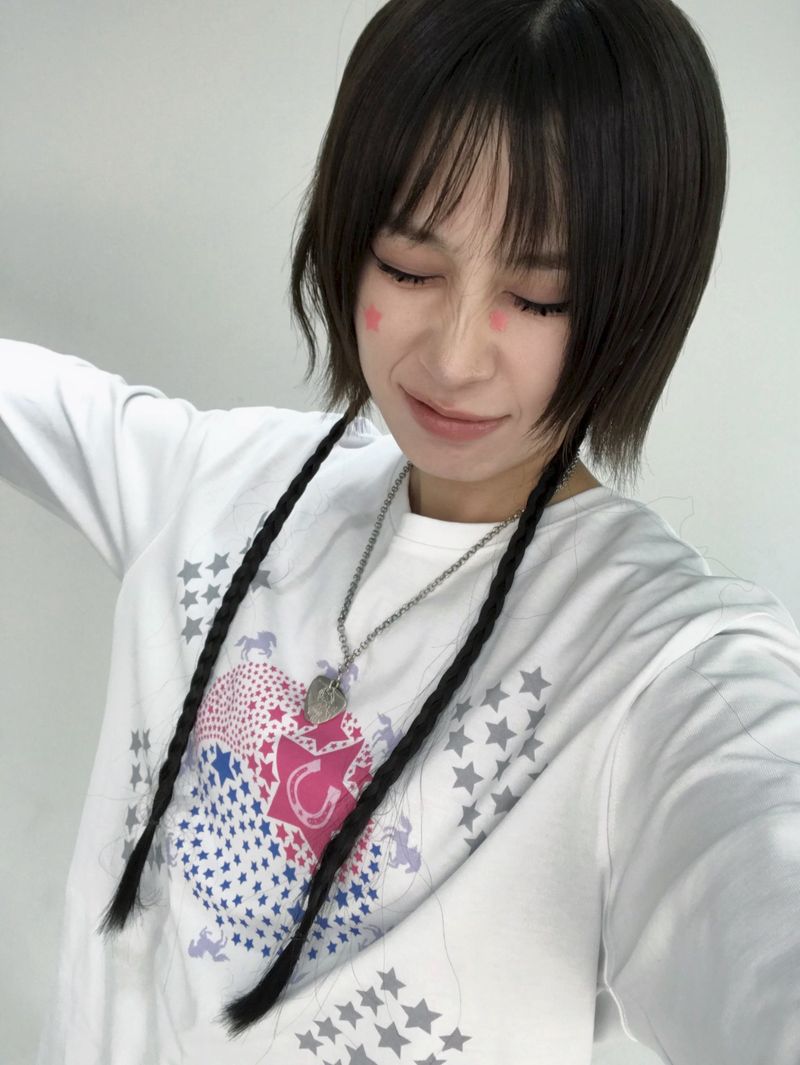 STEKI YOUTH（ステキユース）の「i ♥ Korea 長袖Tシャツ [pink]（トップス）」