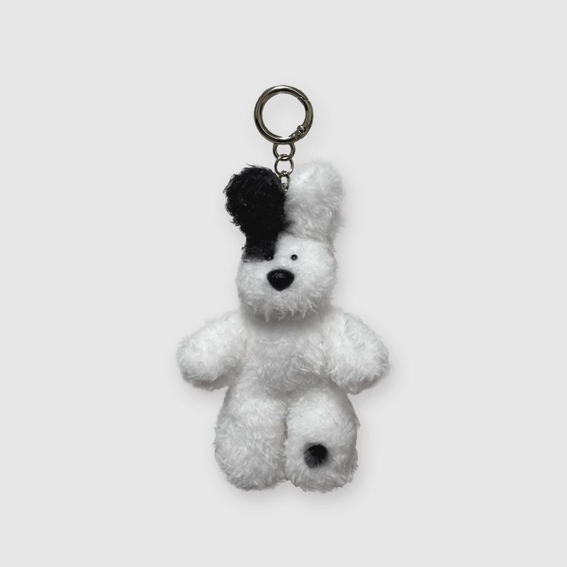 [made] mini mix-black dog keyring