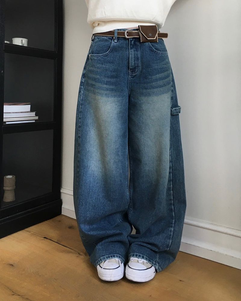 [MADE] Jerry Carpenter Wide Denim Pants