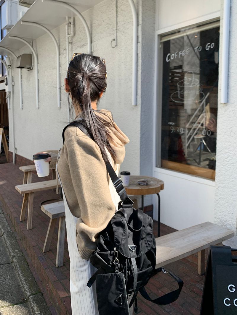 [MADE] typhnn hooded knitwear
