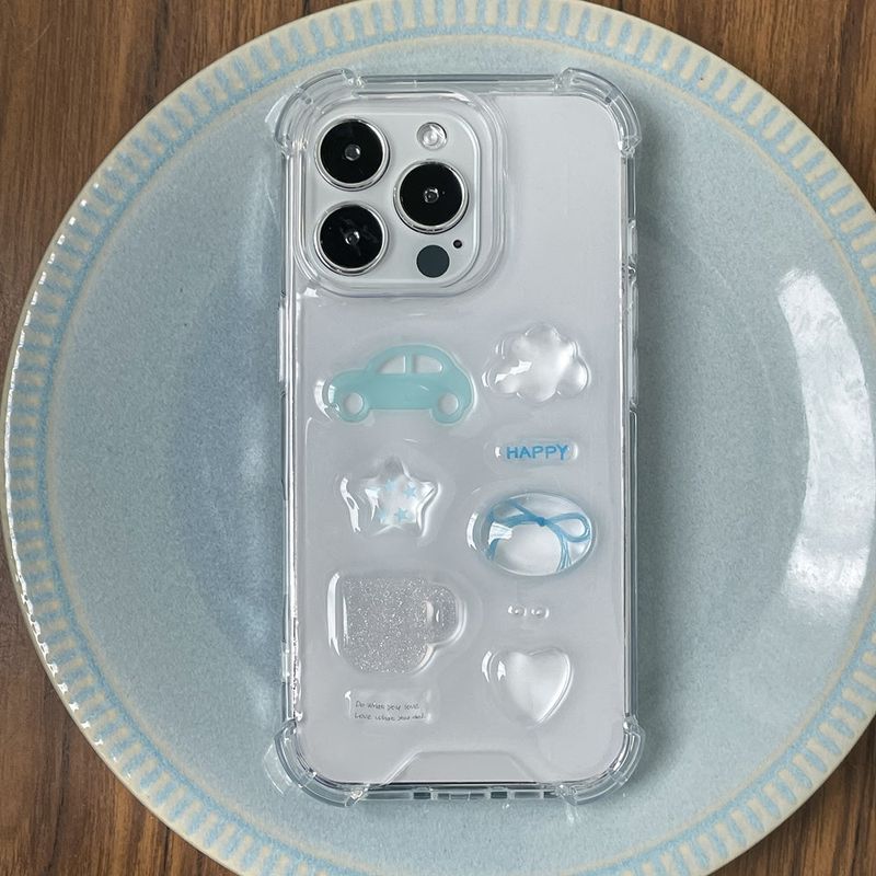 Ellebelle market（エルベルマーケット）の「[made]ブルーデイレジンケース（スマホグッズ/小物）」