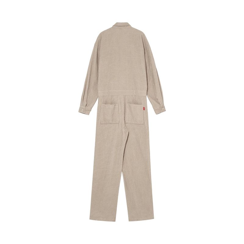 CASA CORDUROY JUMPSUIT [BEIGE]