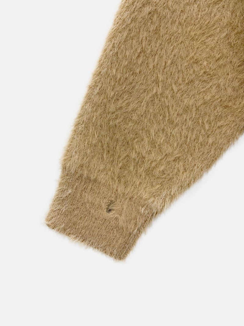 [Year-End Look Recommendation] Point Fingerhole Angora Fur Knit (4c)