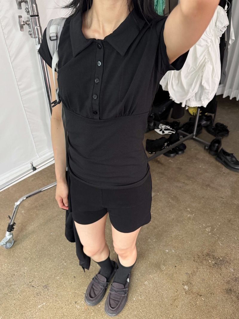  CORSET PK HALF T-SHIRT