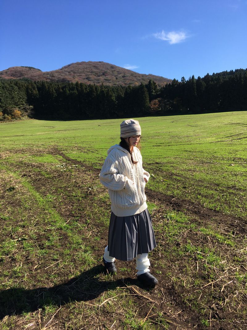 KYOKO（キョウコ）の「ハートニットジップアップ（トップス）」