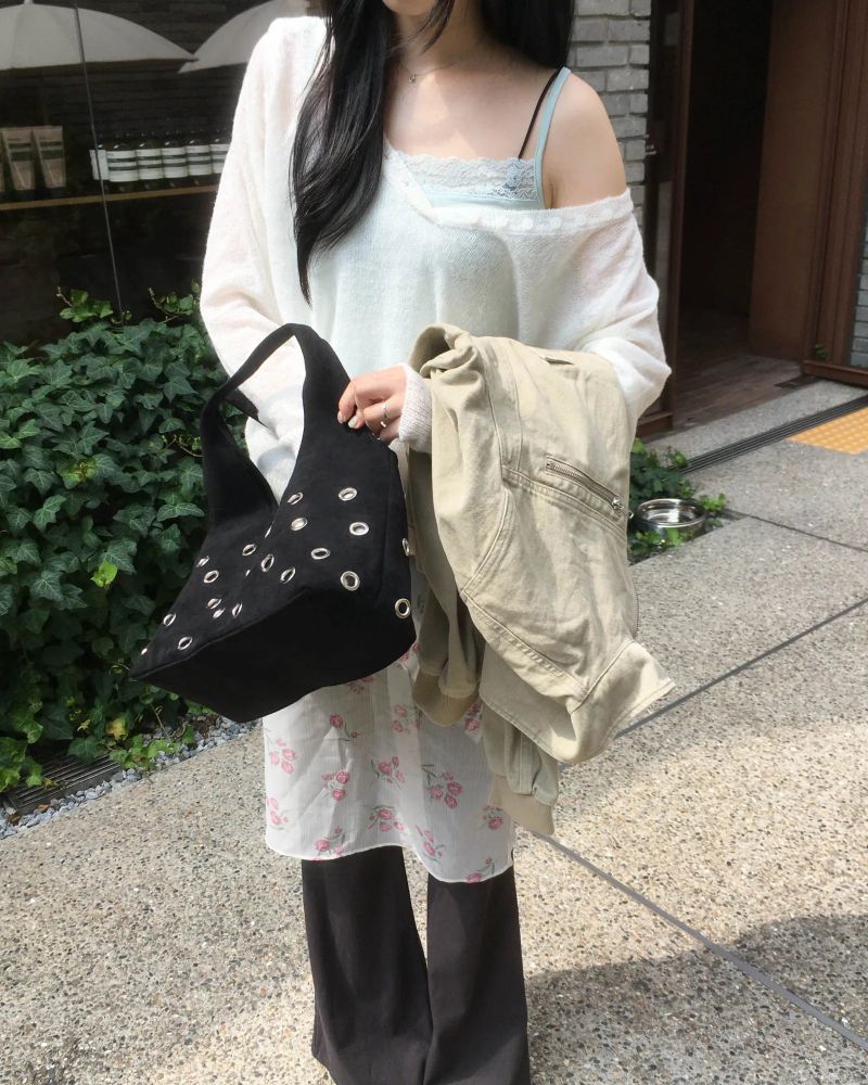 Flower chiffon skirt
