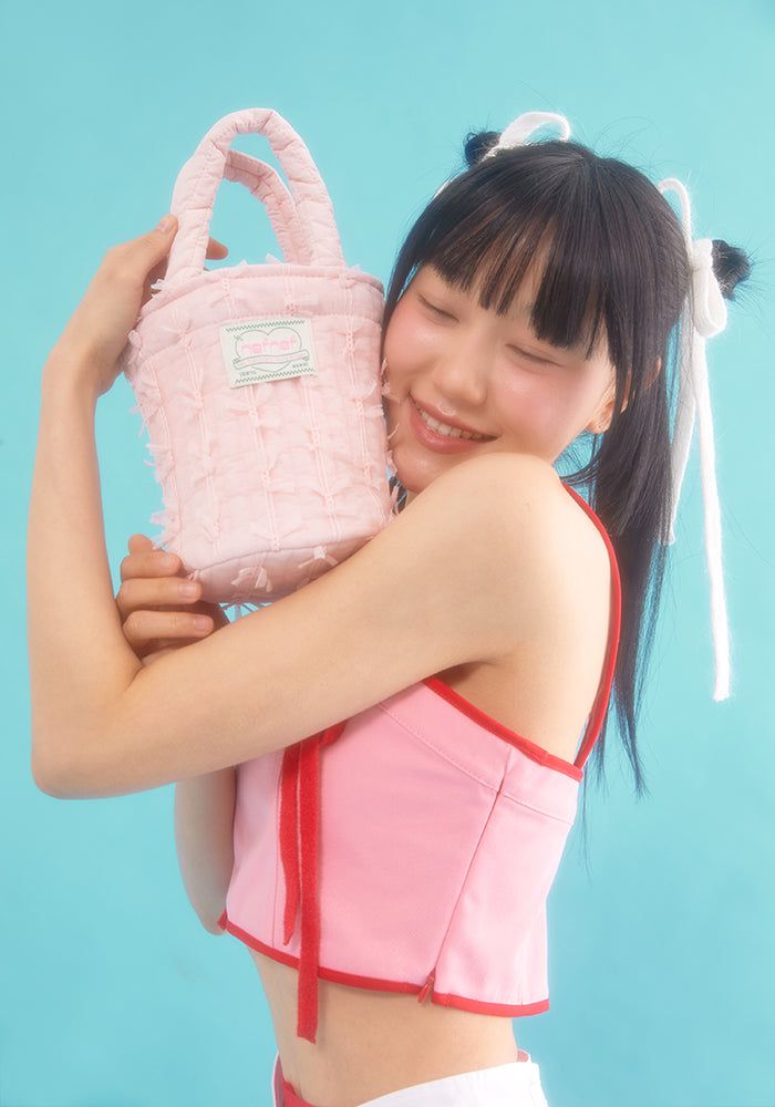 nefnef(ネプネプ)の「リボンキルティングバッグ(バッグ)」