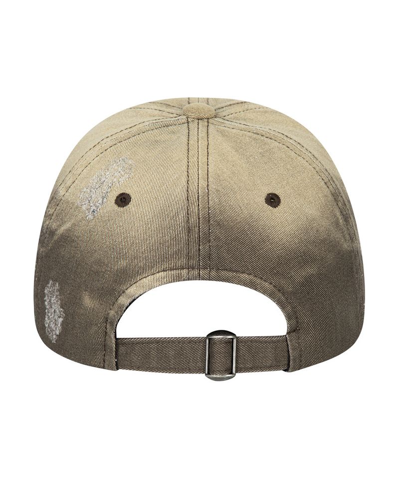 WASHED METAL LOGO BALL CAP