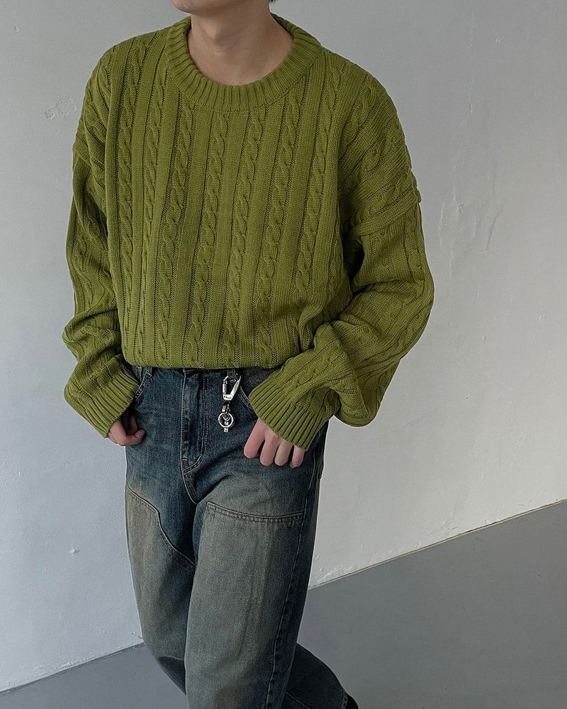 GL Twisted Round Knitwear (5 colors)