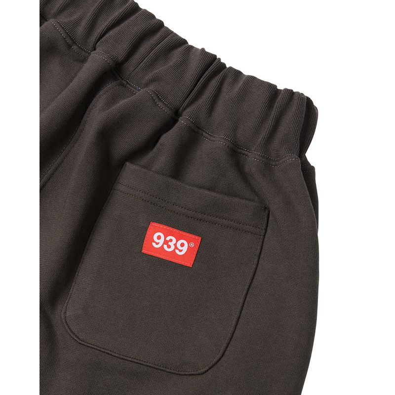 939 LOGO SWEAT SHORTS (DARK GRAY)