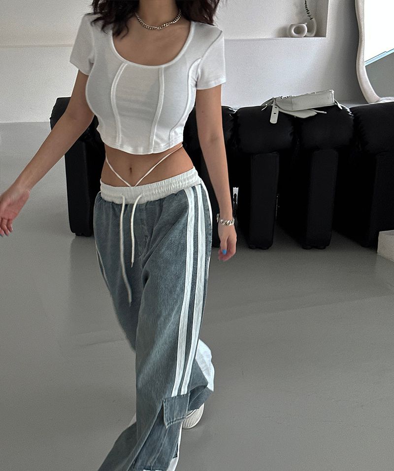 Delight-J（ディライトジェイ）の「Strap Hamline Innerwear Pants（Pants）」