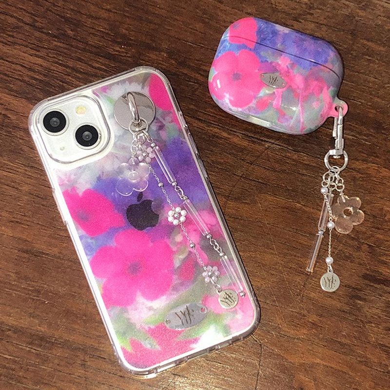 [MADE] vintage flower airpods case (euphoria)