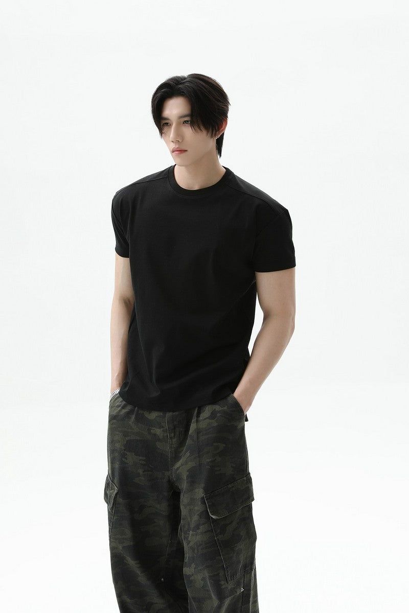 Tencel Boxy Fit Short Sleeve Tee