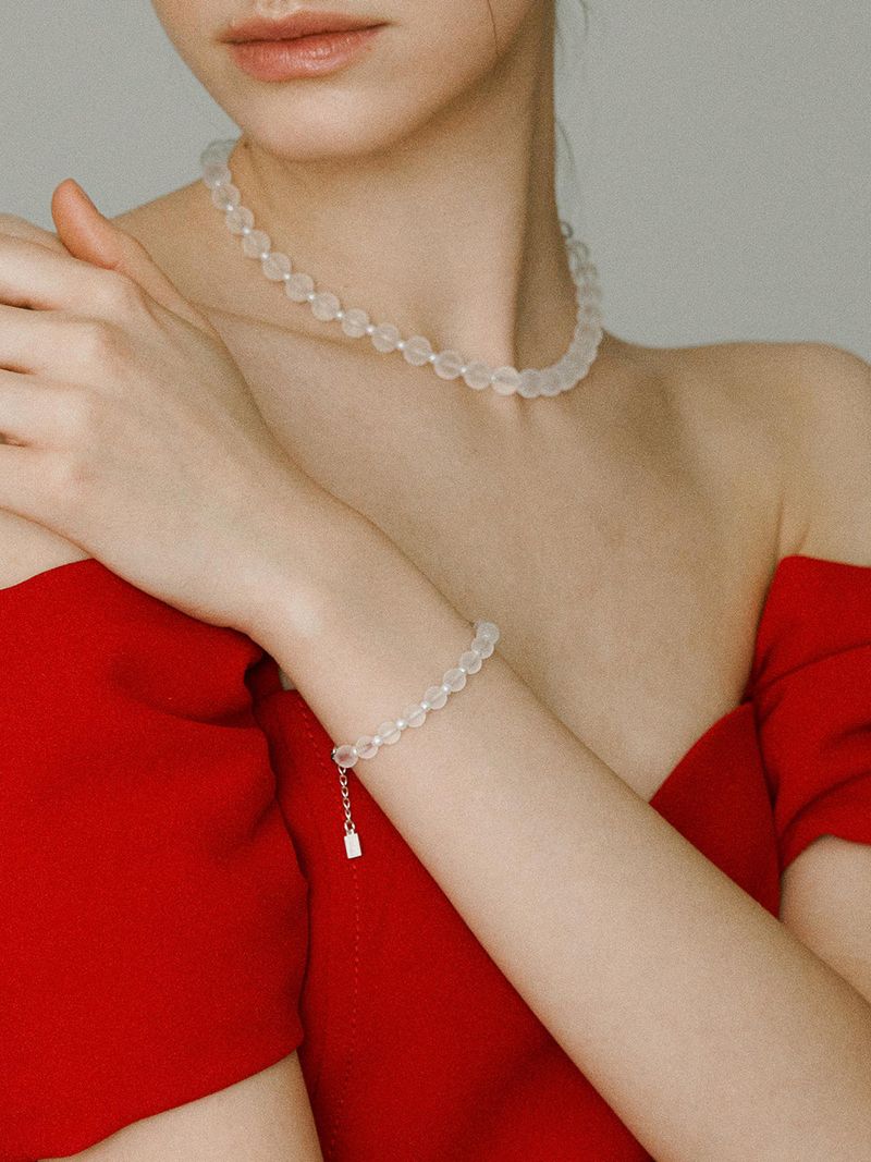 THE PART OF（ザ パート オブ）の「Silver925_Pearl White Quartz_B（Accessories）」
