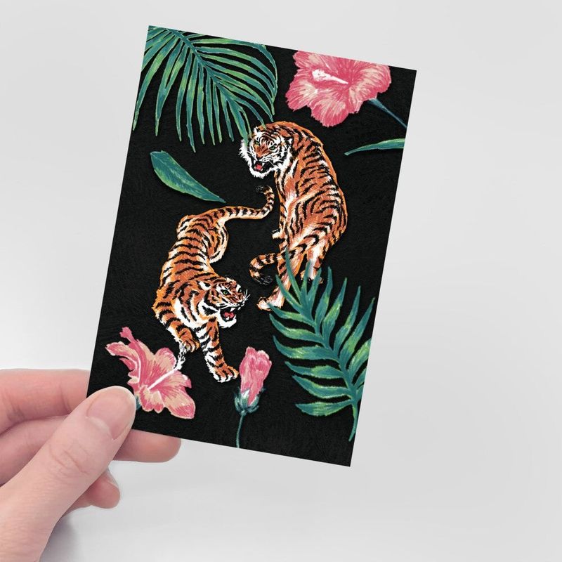 FANTASY TIGER VER.3 POST CARD