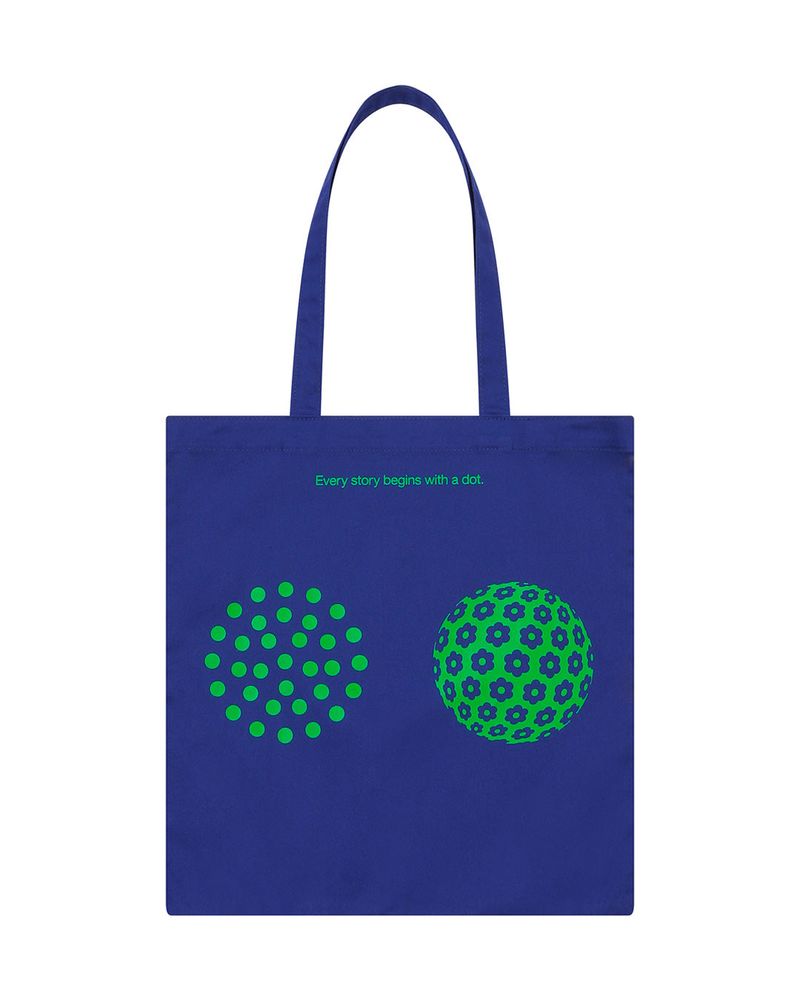DOT DOT DOT（ドットドットドット）の「ドットバッグ 01 (コズミックインディゴ)（バッグ）」