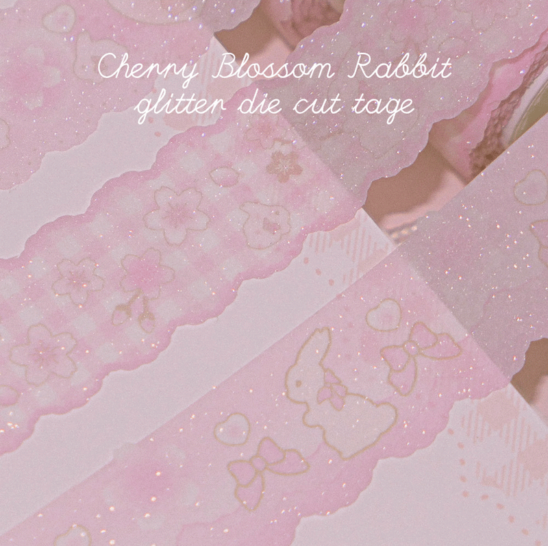 cherry blossom rabbit ♡ masking tape