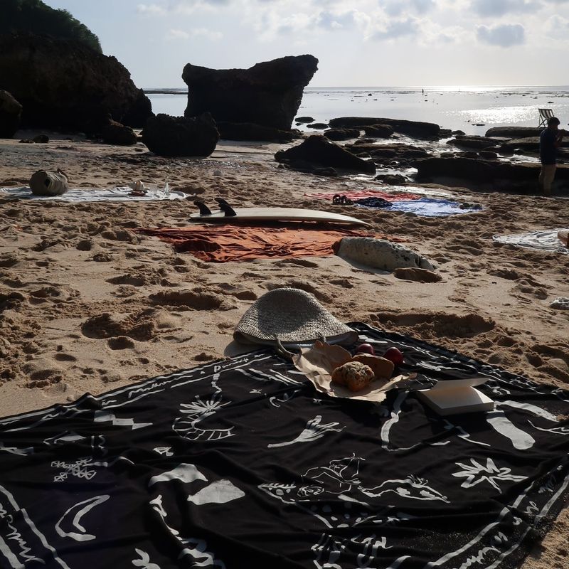 [Eco blanket] Mallorca - Black