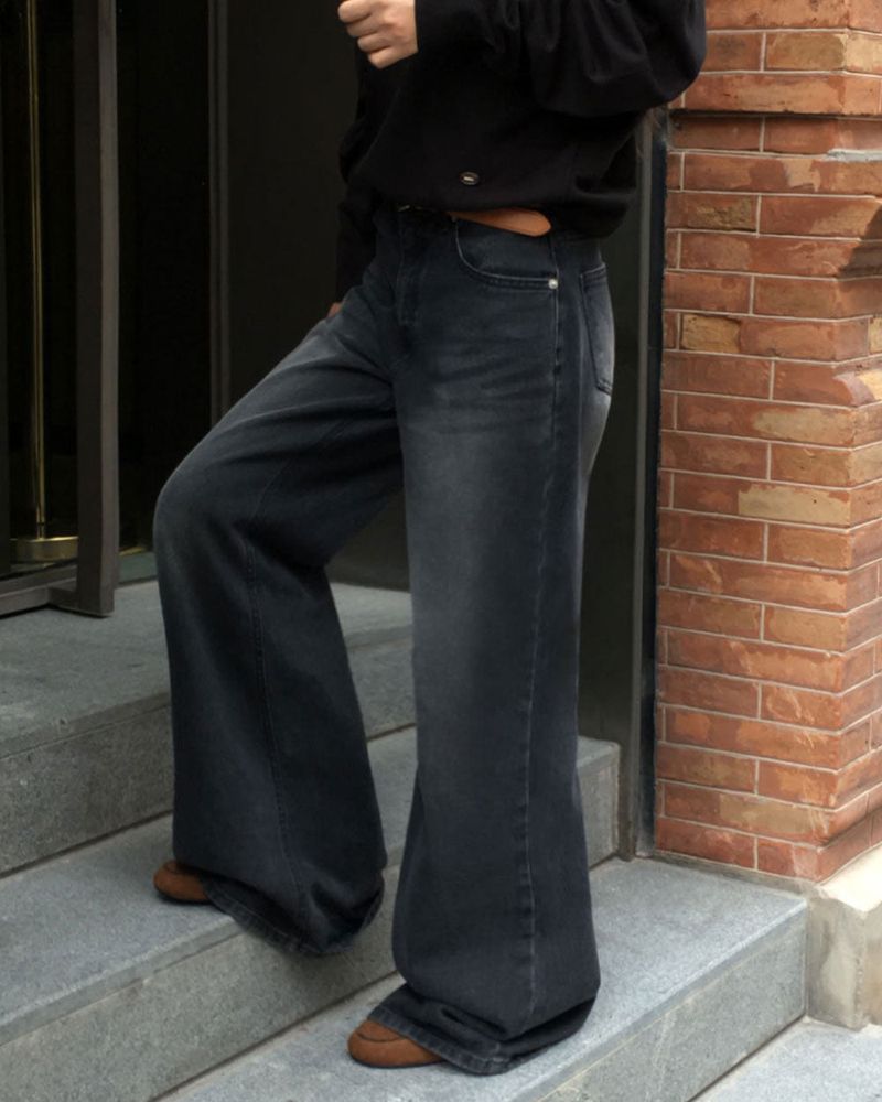Nerf Flare Silhouette Denim Pants
