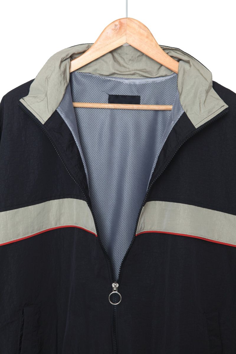 Mid Colour Piping Zip-Up
