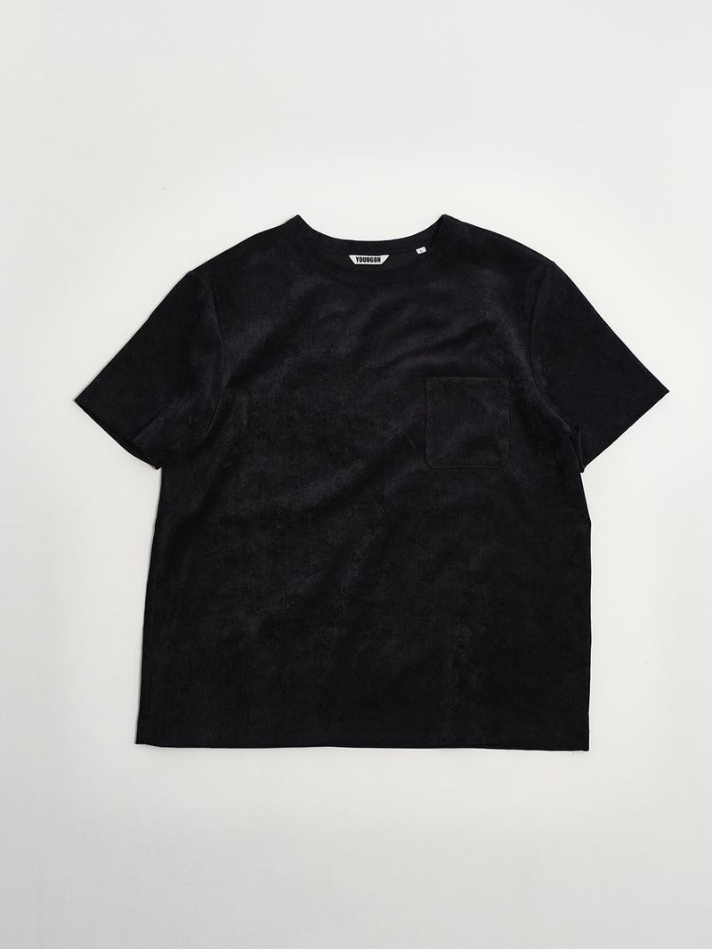 CORDUROY T-SHIRT BLACK