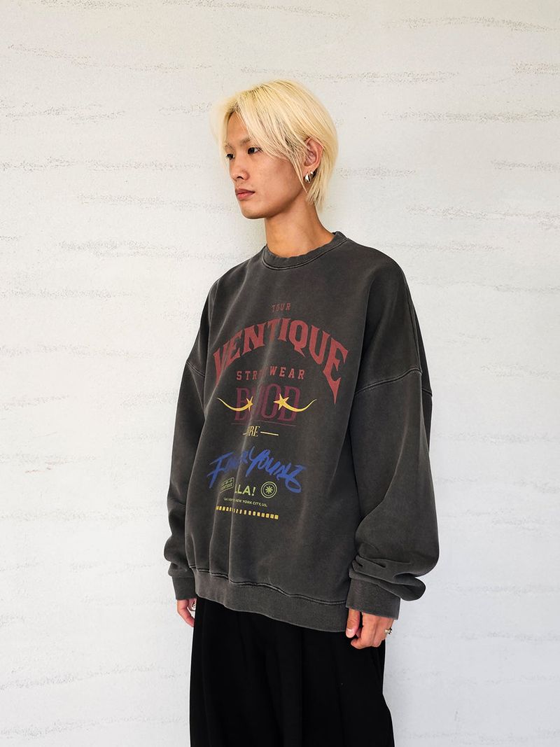 VENTIQUE（ベンティーク）の「VENTIQUE Pigment Blood Sweatshirt 2colors（Tops）」