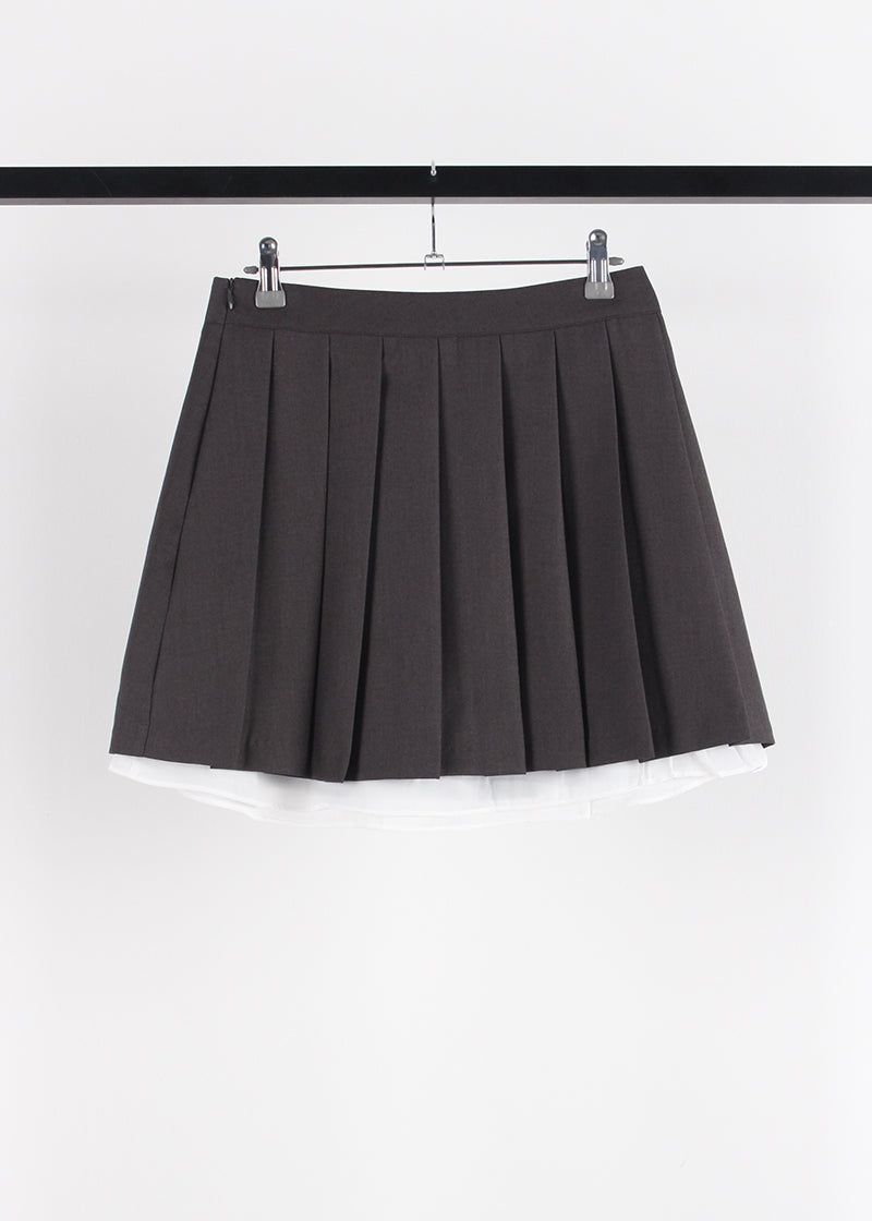 LAYER PLEATS SKIRT