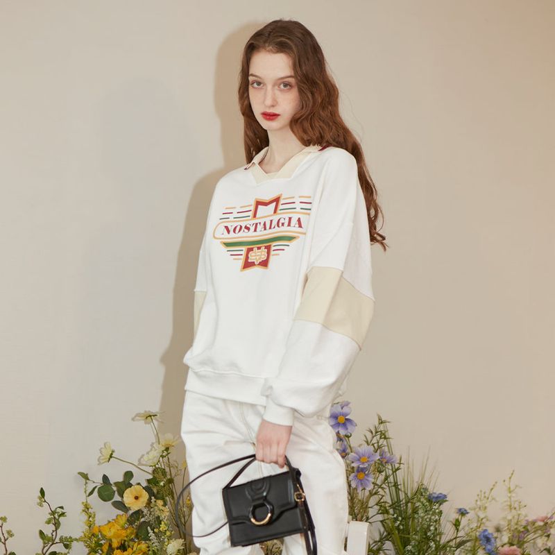 VITALSIGN（バイタルサイン）の「Nostalgia Collar Sweatshirt（Tops）」
